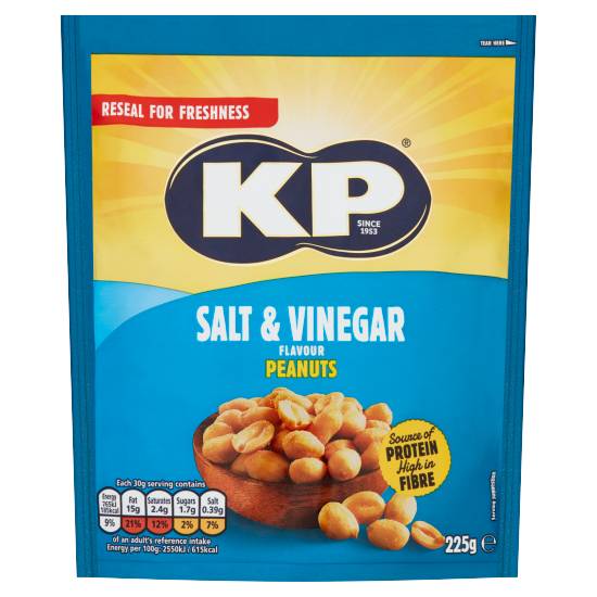 KP Salt & Vinegar Peanuts (225g)