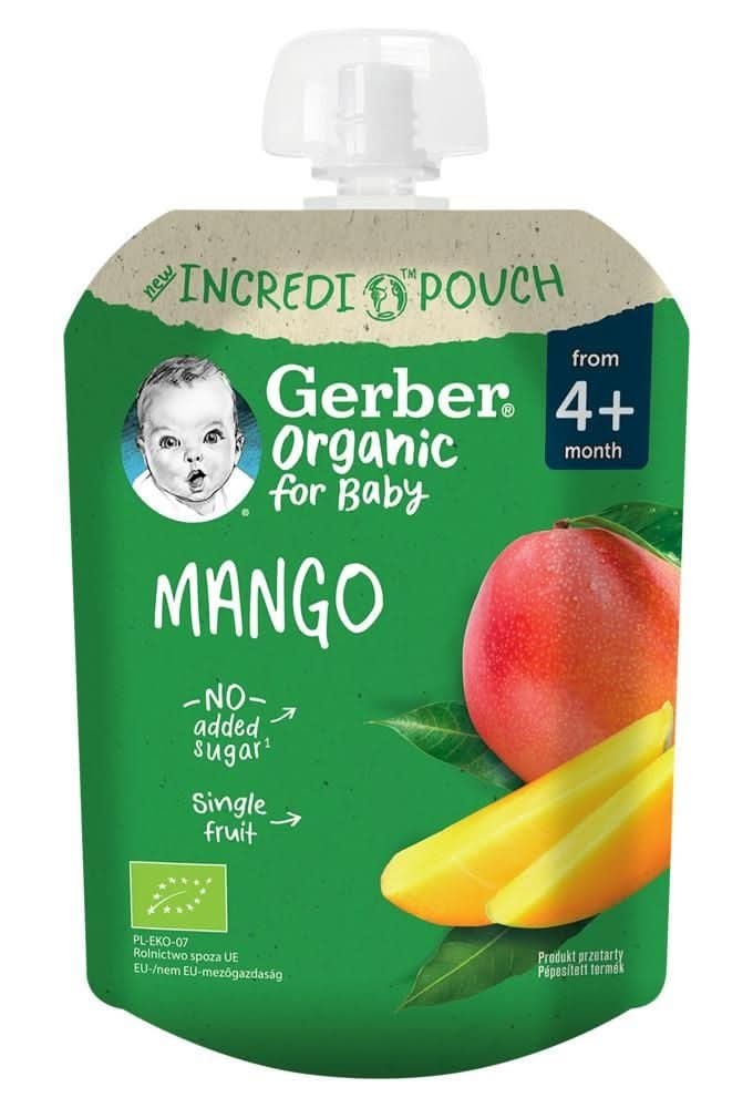 Gerber Organic Mango Deserek po 4. miesiącu 80 g