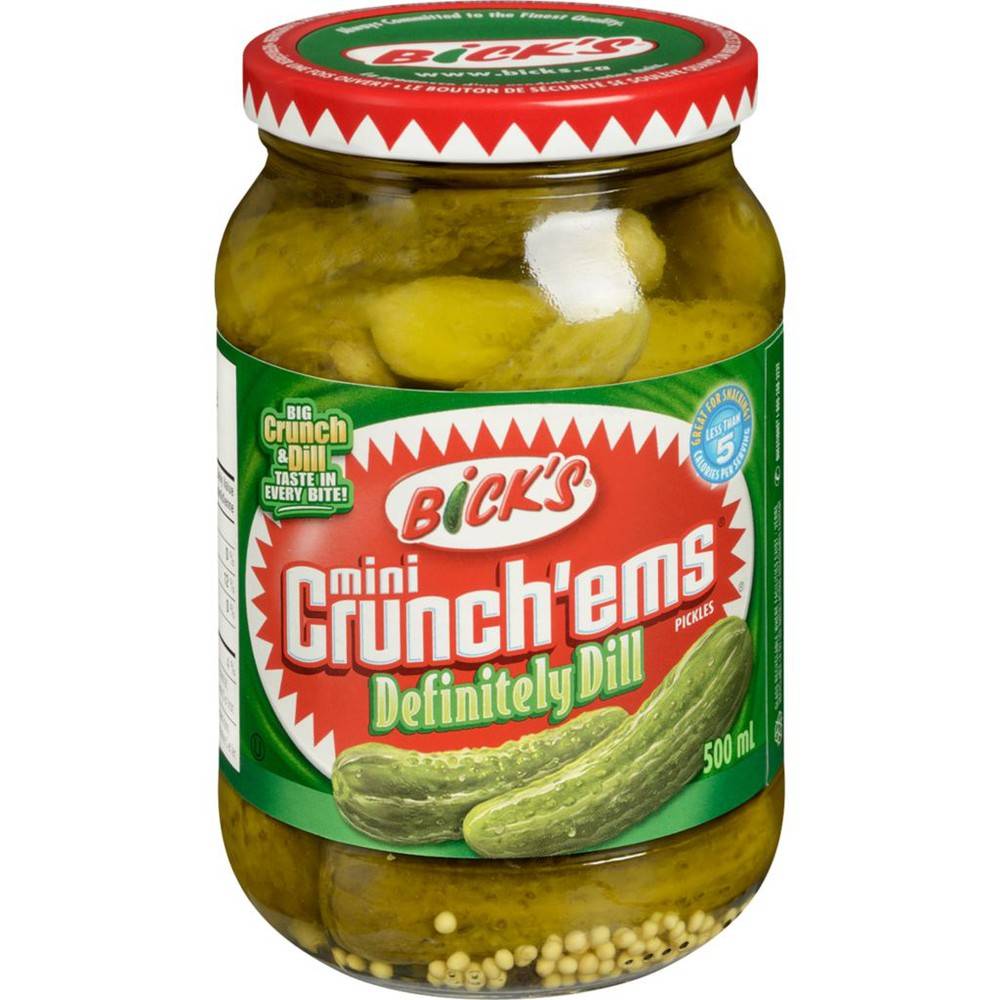 Bick's Mini Crunch'ems Dill Pickles (500 g)