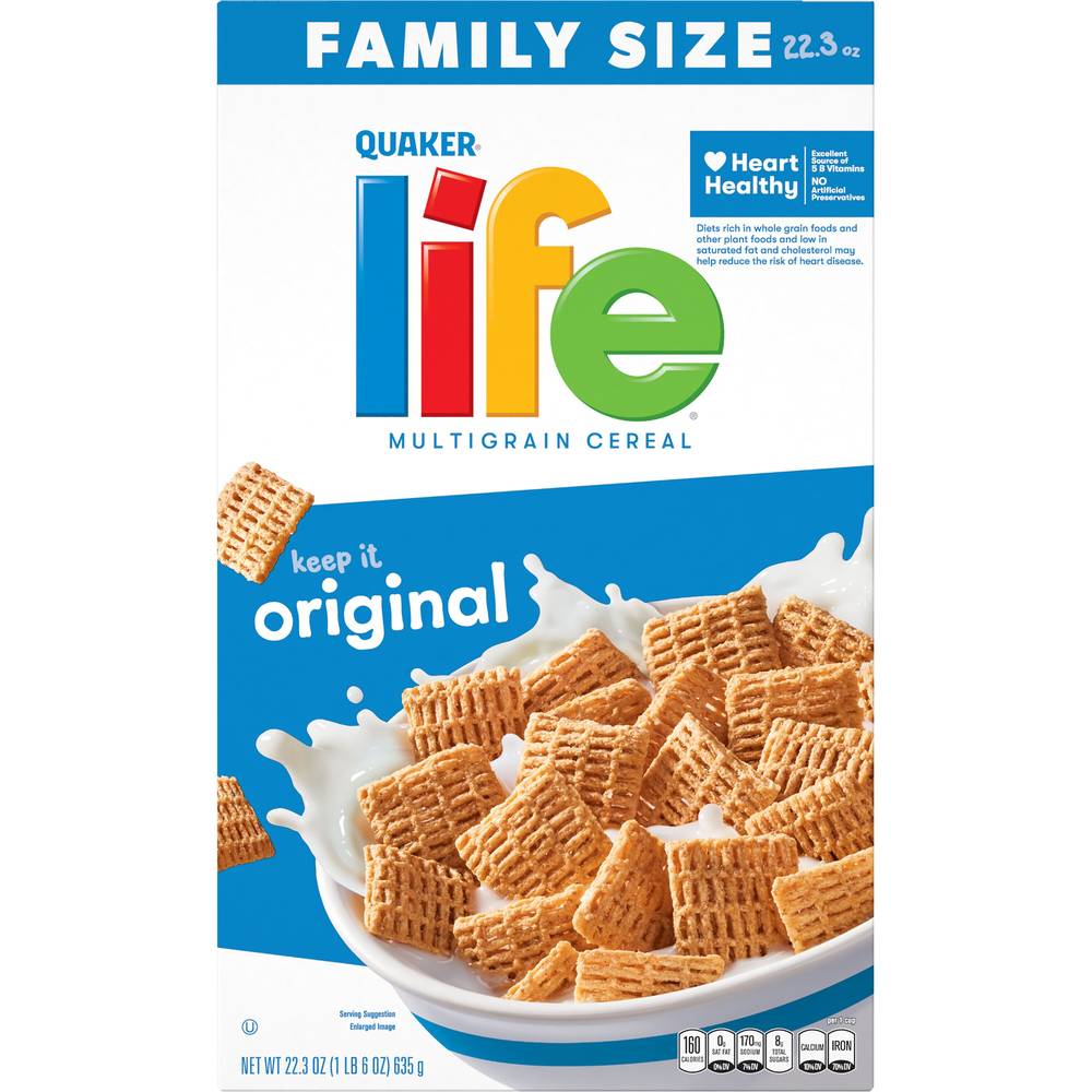 Life Original Family Size Multigrain Cereal