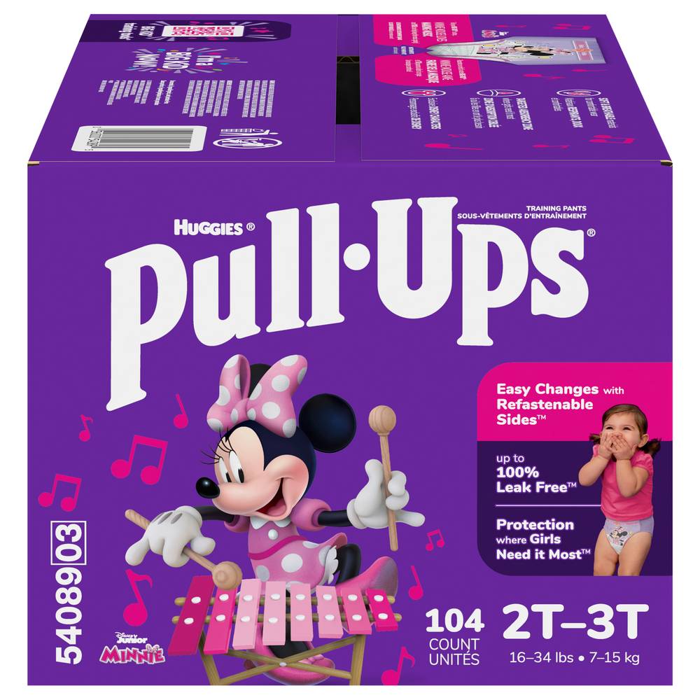 Pull-Ups Girls' Potty Training Pants 2t-3t (104 ct)
