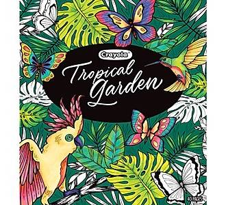 Crayola Tropical Garden Coloring Book, 40 Pages (042674)