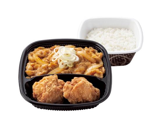 から揚げ・豚生姜焼き弁当