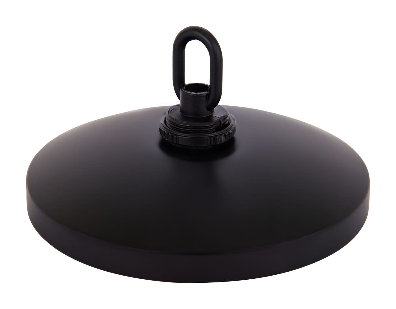 Project Source 4.92-in Black Metal Ceiling Light Mount