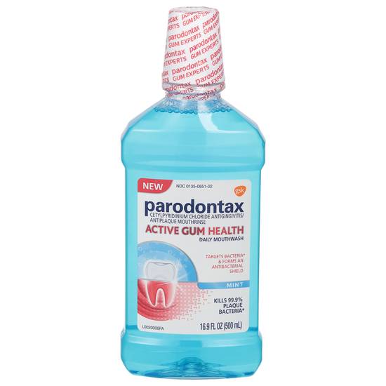 Parodontax Active Gum Health Mint Daily Mouthwash