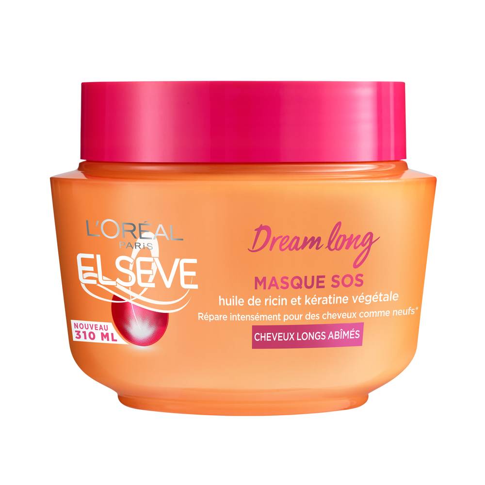 L'Oréal - Masque cheveux sos réparateur long abîmés (310ml)