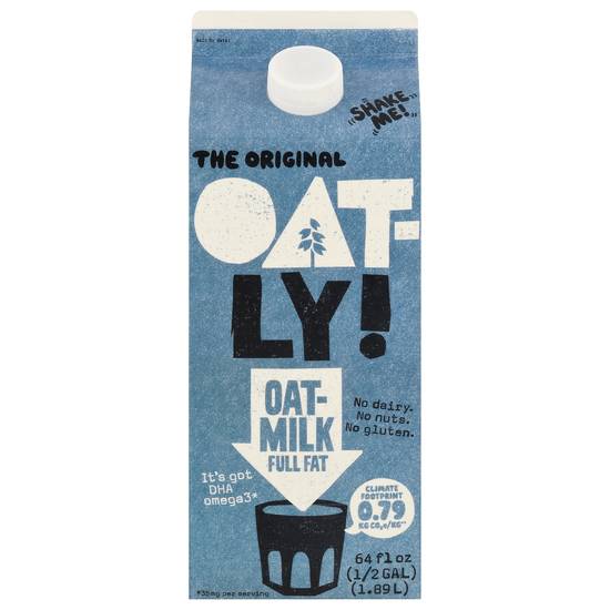 Oatly the Original Full Fat Oatmilk (64 fl oz)