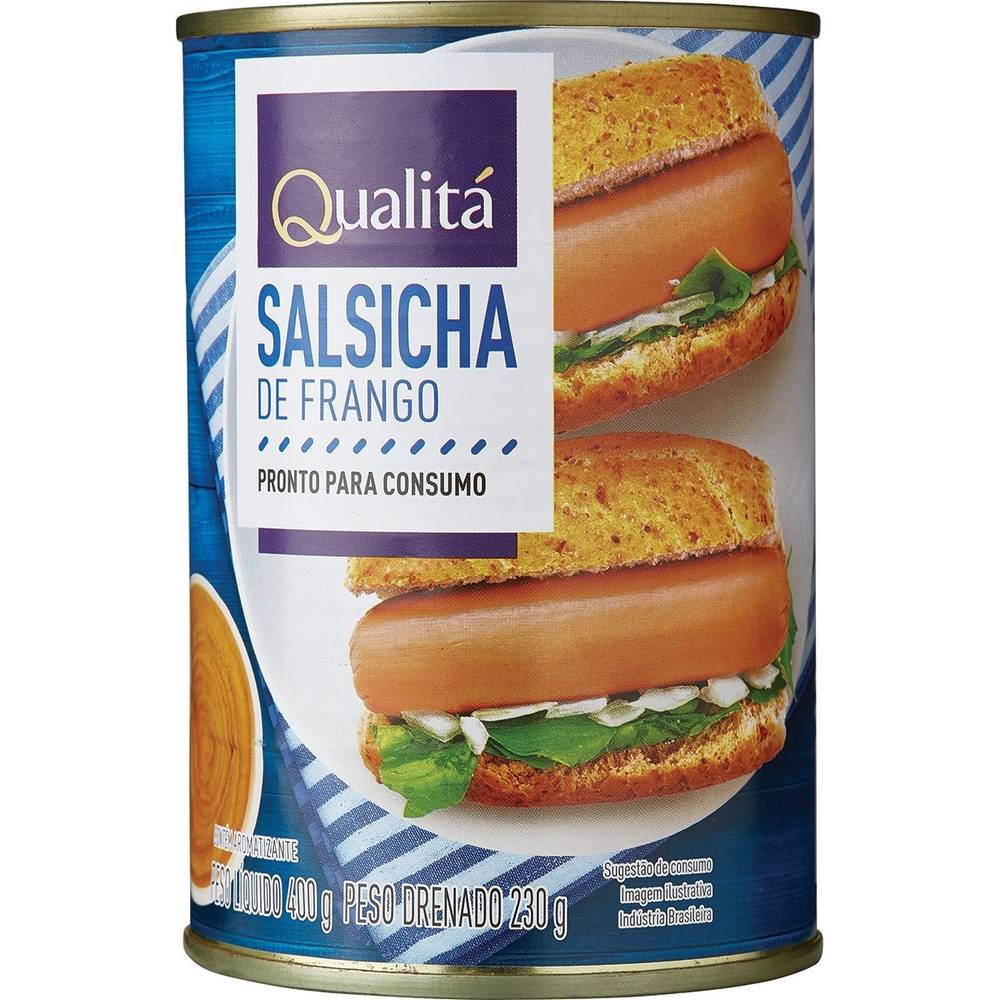 Qualitá · Salsicha de frango (400 g)