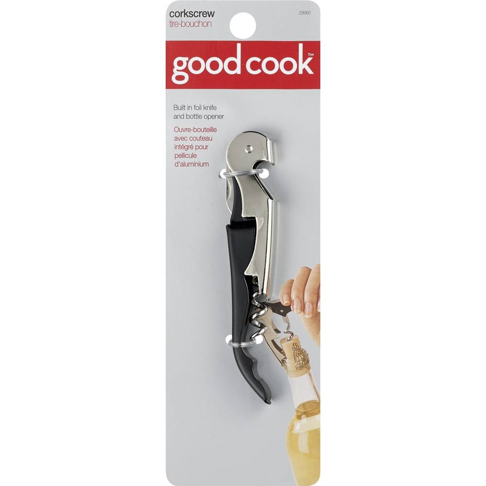 GoodCook Corkscrew Tire Bouchon Bottle Opener