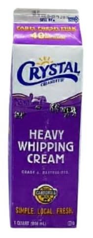 Crystal Creamery Heavy Whipping Cream