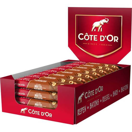 Côte d'Or Bâton Chocolat Lait Noisettes x1 45g
