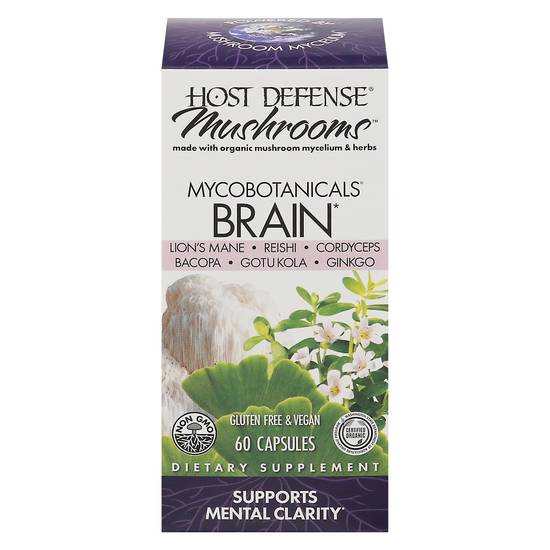 Host Defense Organic Mycobotanicals Brain Support (60 ct)