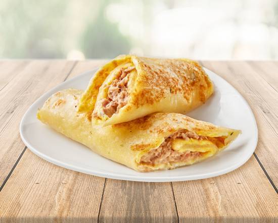 【單點】鮪魚蛋餅｜Tuna Egg Pancake Roll