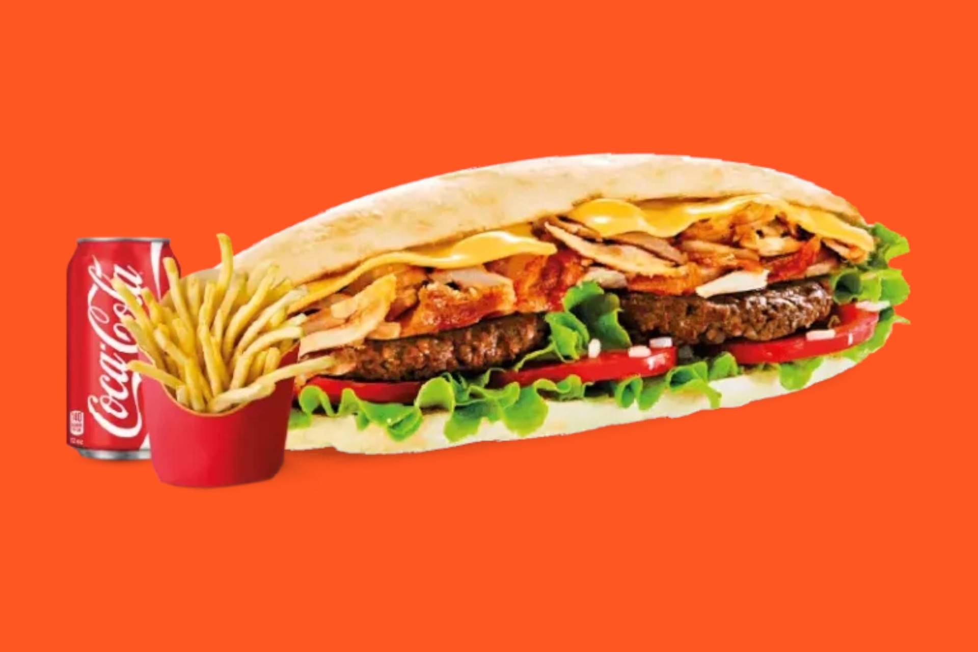 Sandwich Mixte🥙🍟🥤