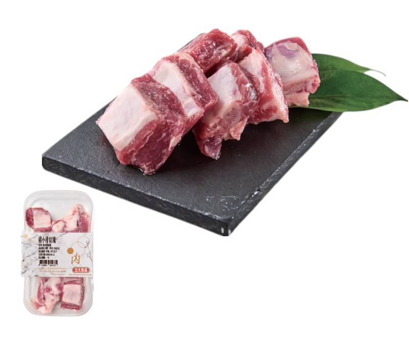 【台灣豬】立大食品冷凍豬小排切塊(每盒約250克) <1Box盒 x 1 x 1BOX盒>