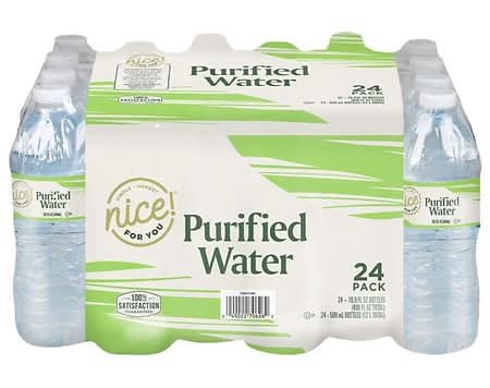 Nice! Purified Water (24 x 16.9 fl oz)