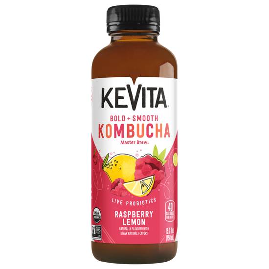 Kevita Raspberry Lemon Kombucha (15.2 fl oz)
