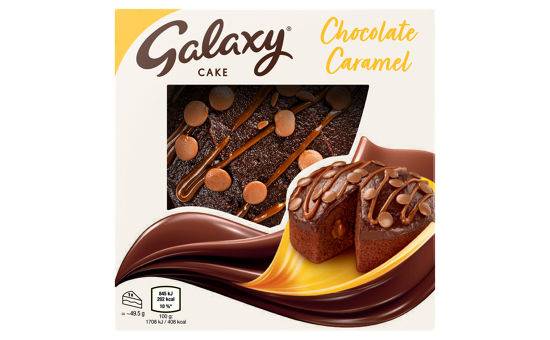 Galaxy Chocolate Caramel Cake