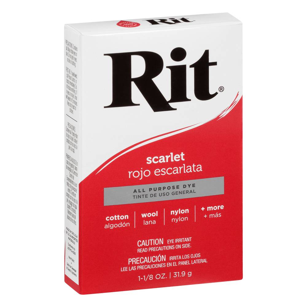 Rit All Purpose Dye Scarlet (1.1 oz)