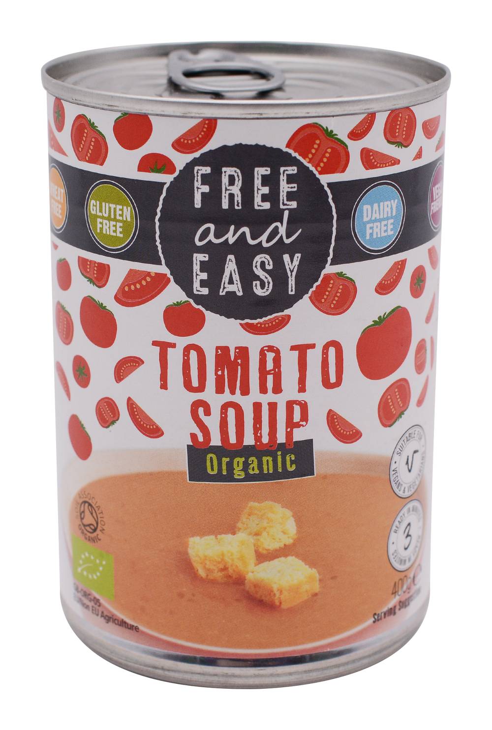 Free & Easy Organic Tomato Soup (400g)