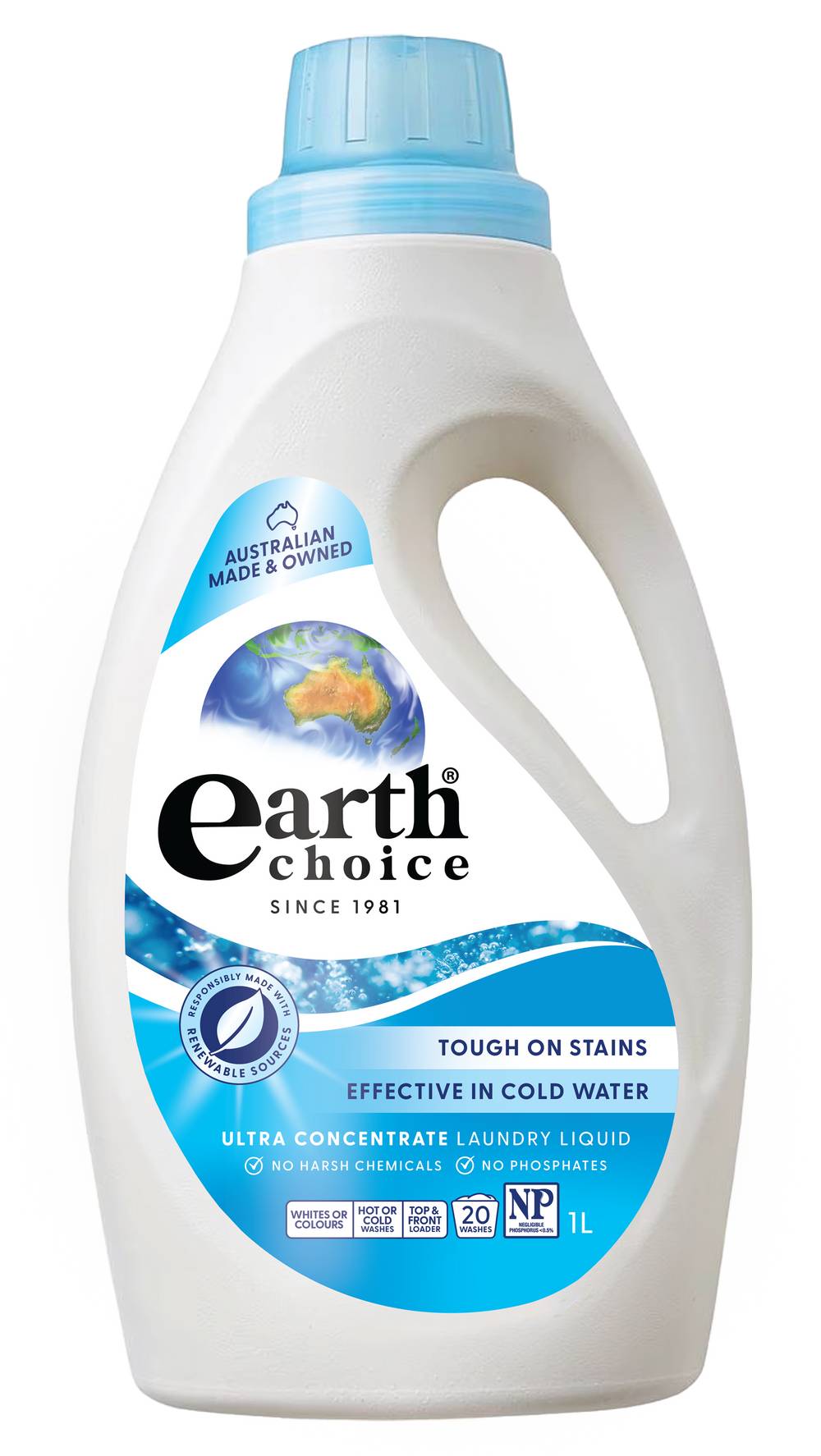 Earth Choice Ultra Concentrate Laundry Liquid (1L)