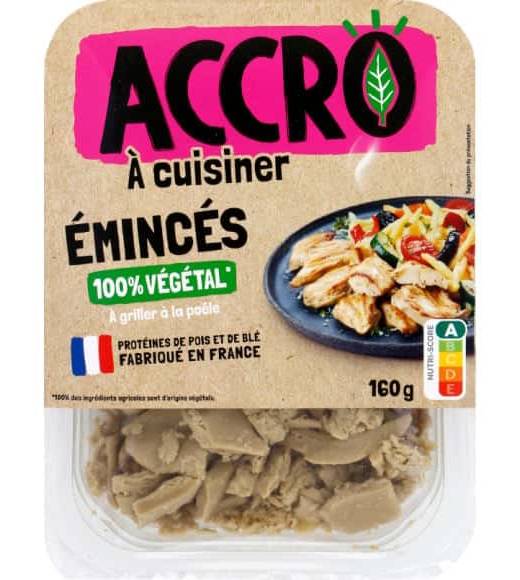Accro - Émincés 100% végétal à cuisiner (160g)