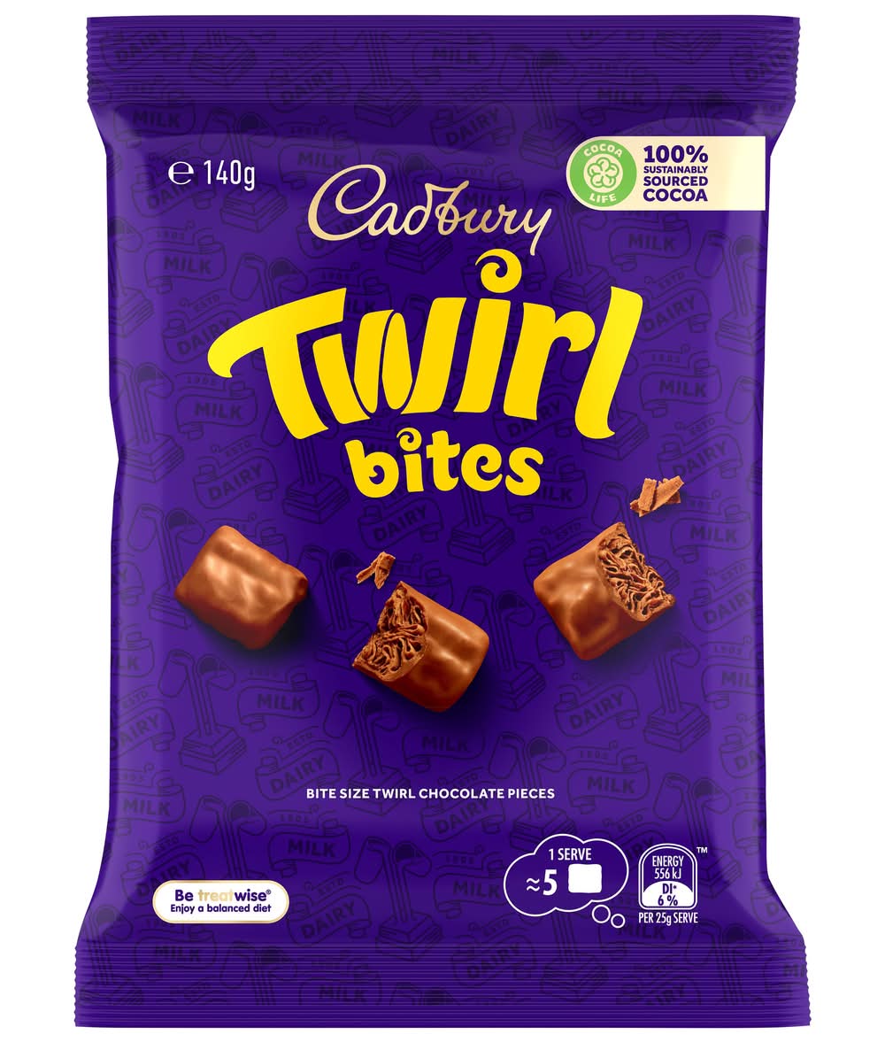 Cadbury Twirl Bites 140g