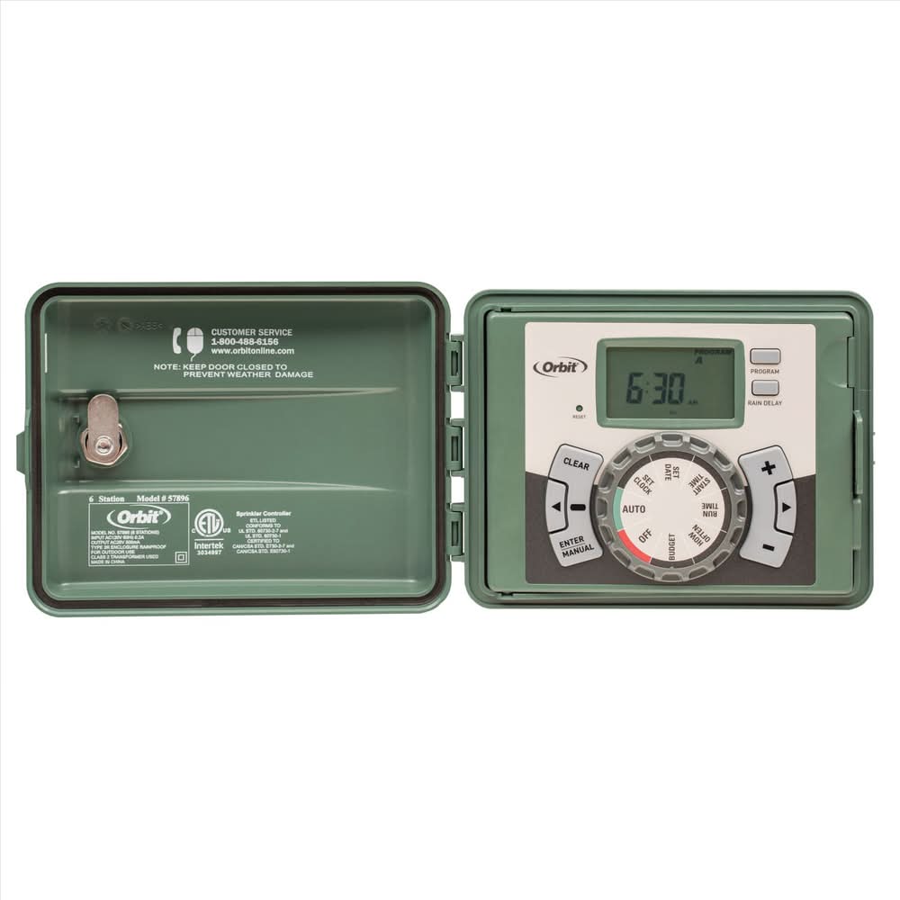 Orbit Programmable 6 Zone Sprinkler Timer