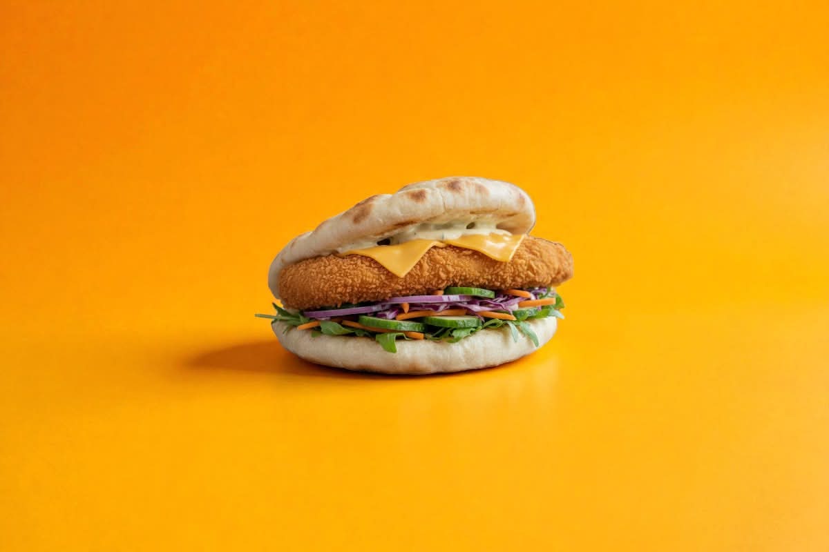 Fish Naan Burger