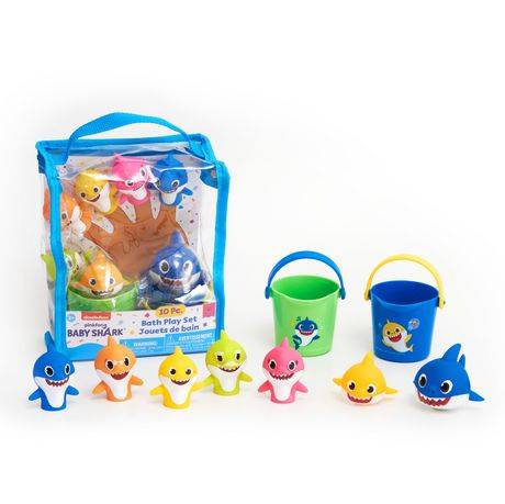 Pinkfong Baby Shark Bath Set (10 units)