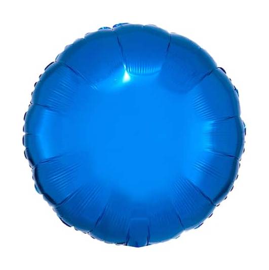 Inflated 17" Metallic Foil Balloon