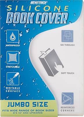 Staples Kittrich Corporation Silicone Jumbo Size Bookcover (assorted)