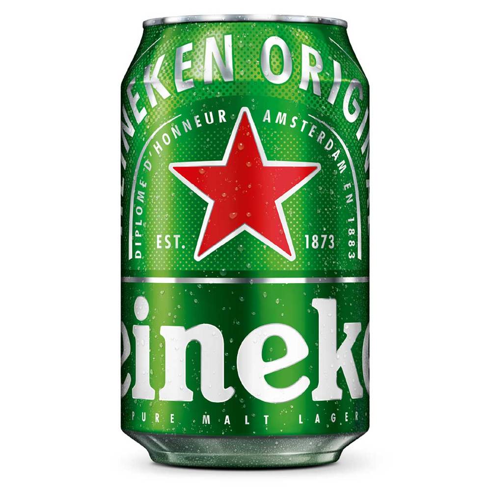 Heineken cerveja lager puro malte (350 ml)
