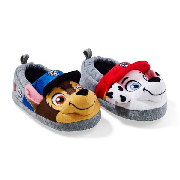 Nick Toddler Boys' Paw Patrol Slipper, Gray, Size 9/10