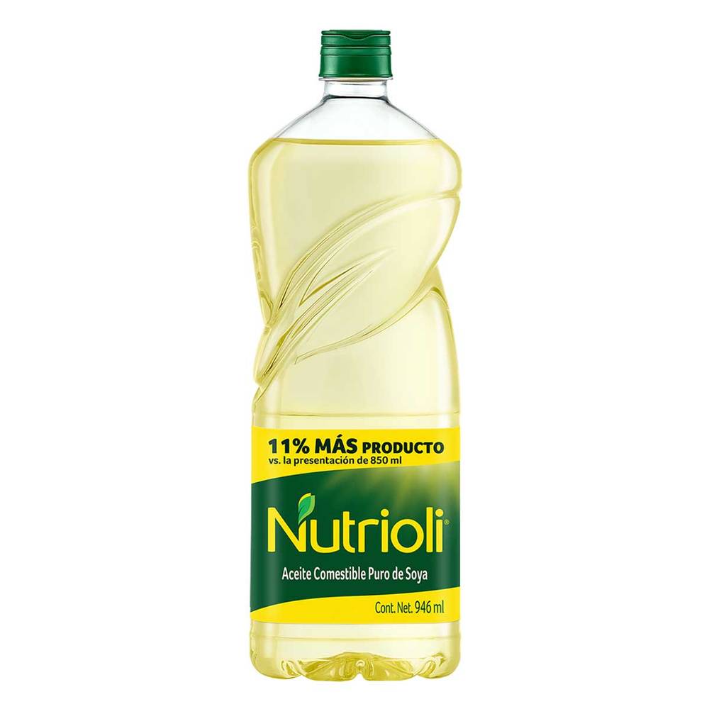 Nutrioli · Aceite comestible de soya (946 ml)