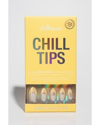 Chillhouse Tips Press on Fake Nails, Bougie Butter (24 ct)