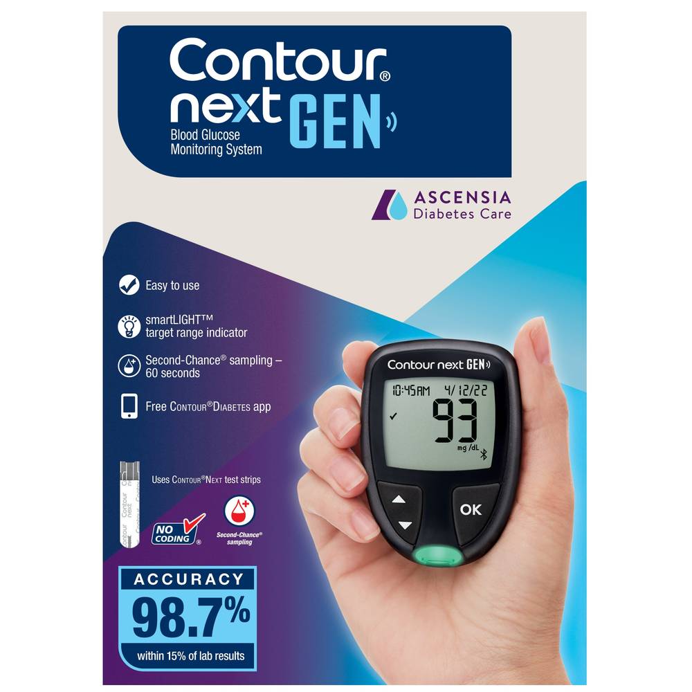 Contour Next Gen Blood Glucose Monitoring System