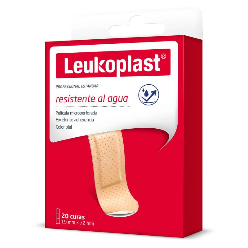 Leukoplast curitas elásticas (caja 20 unids)