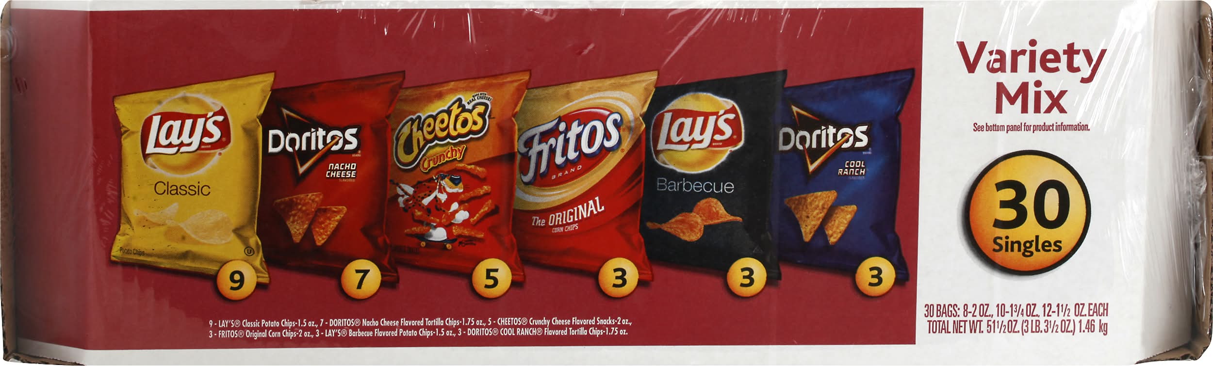 Frito-Lay Variety Mix, Assorted (30 ct)