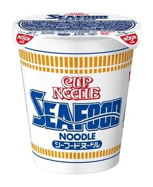 04164:日清 カップヌードル シーフードヌードル 75G / Nissin Cup Noodles - Seafood, 75G