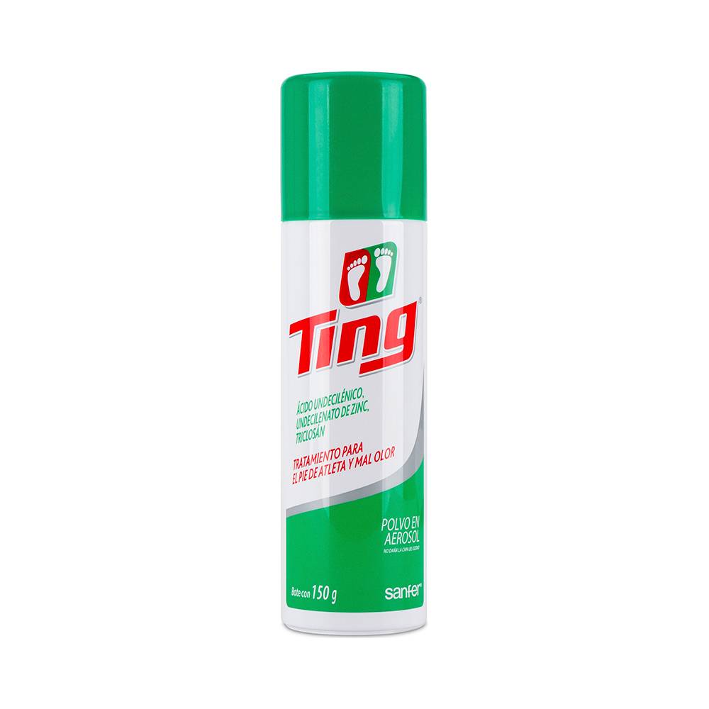 Ting · Polvo en aerosol contra el mal olor (150 g)