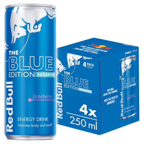 Red Bull the Summer Edition Juneberry Energy Drink 4 X 250ml