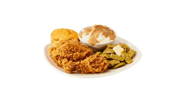 Fried Chicken Dinner 2pc