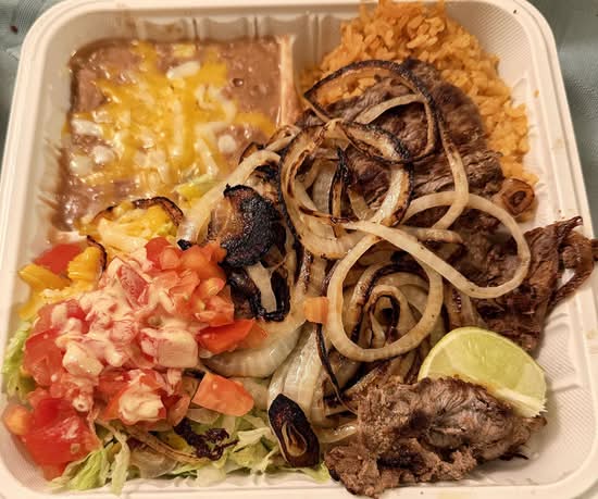 #14 Carne Asada Steak Plate