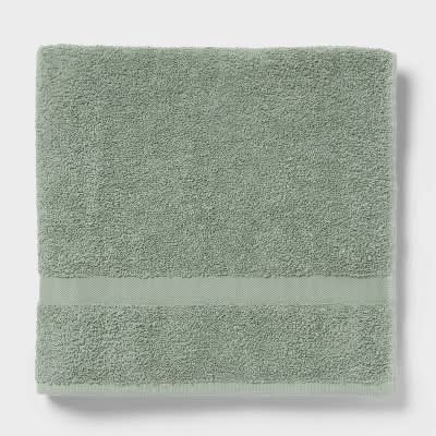 Room Essentials Bath Towel, Sage Green