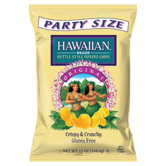 Hawaiian Party Size Original Kettle Style Potato Chips