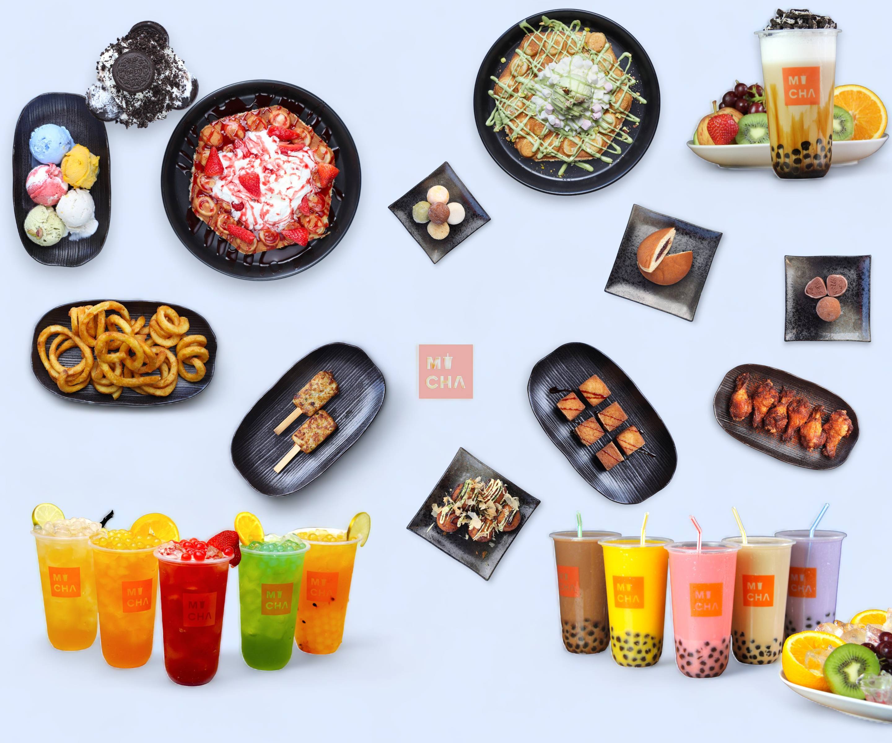 Mi Cha Bubble Tea Japanese Snacks Menu Takeaway in London