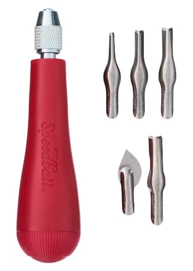 Speedball Lino Cutter Assortment No.1, Red