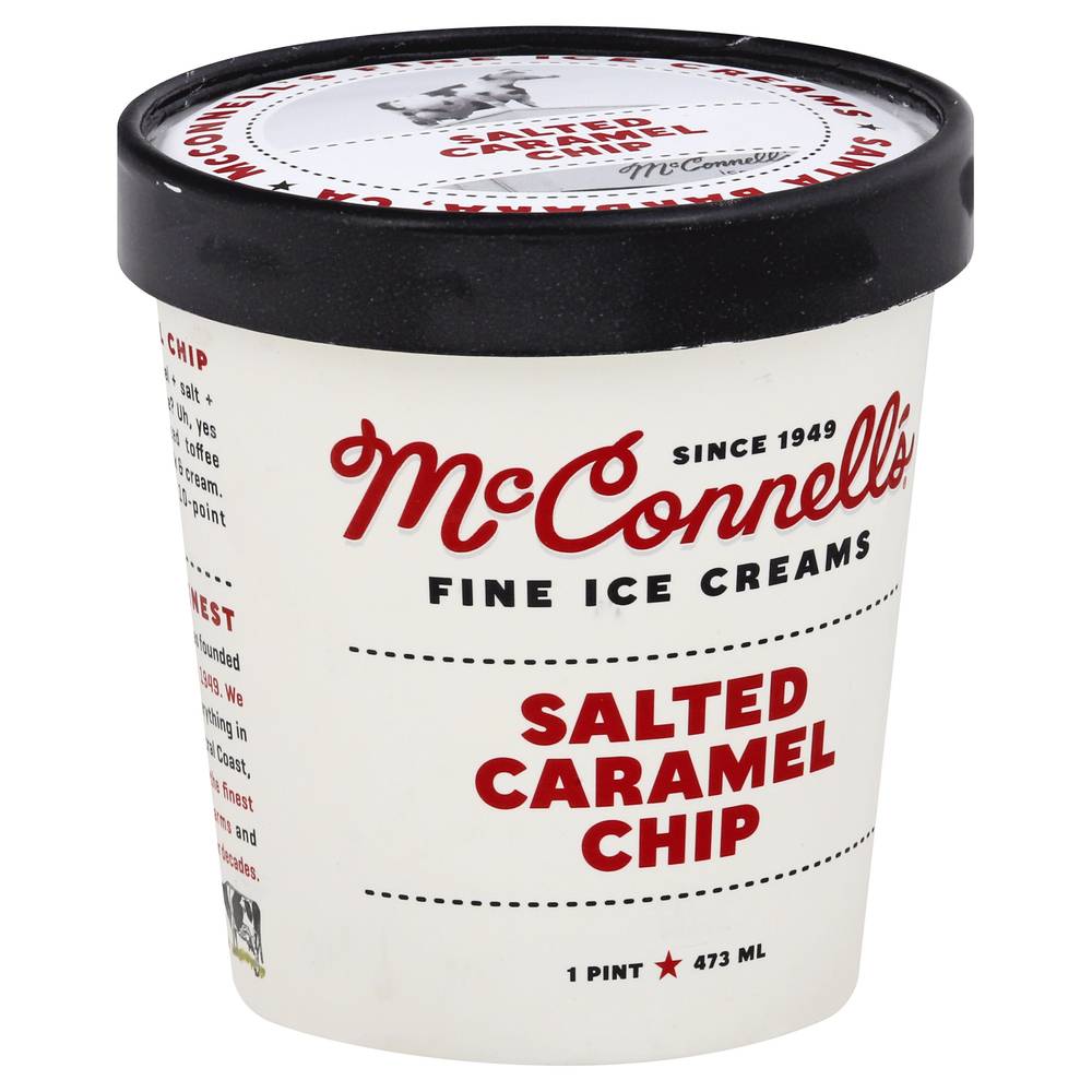 McConnell's Salted Caramel Chip Fine Ice Cream (1.04 lbs)