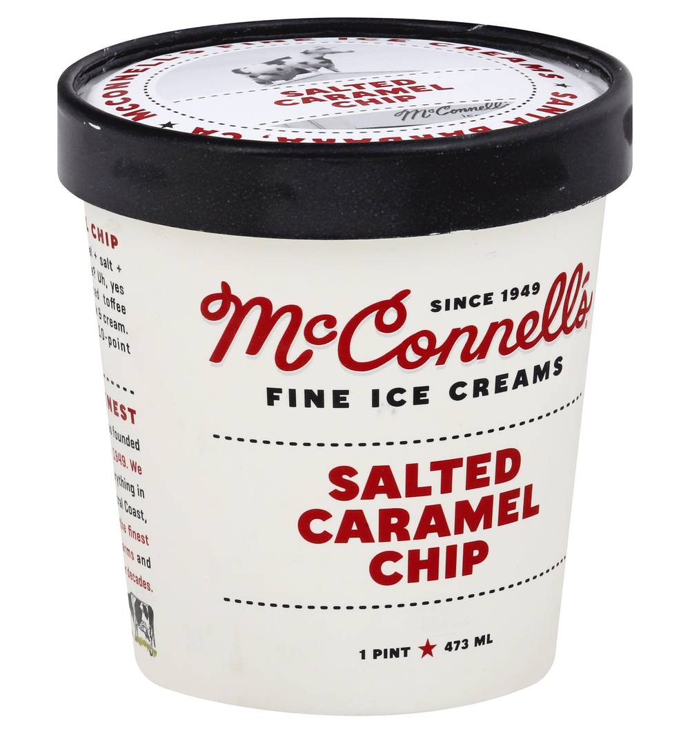 McConnell's Fine Ice Cream, Salted Caramel Chip (473 ml)